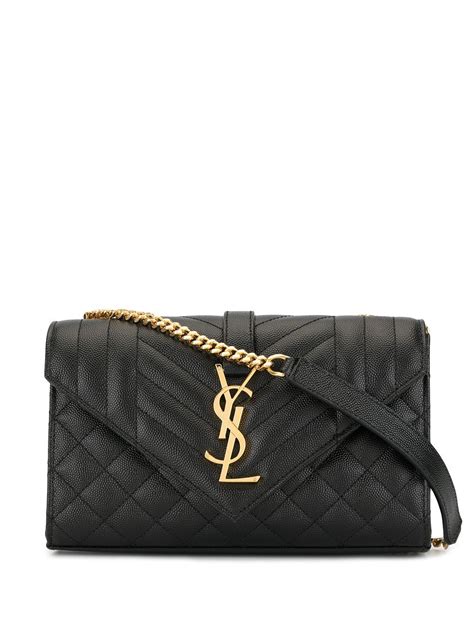 black ysl crossbody|ysl crossbody bag black chain.